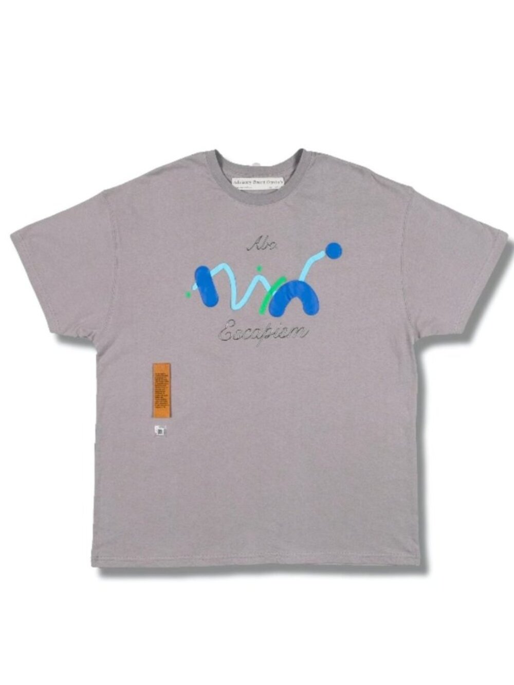 ADVISORY BOARD CRYSTALS (Abc) “ESCAPISM” T-Shirt Gray